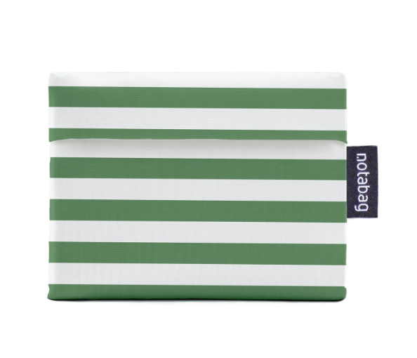 NB TOTE OLIVE STRIPES in busta