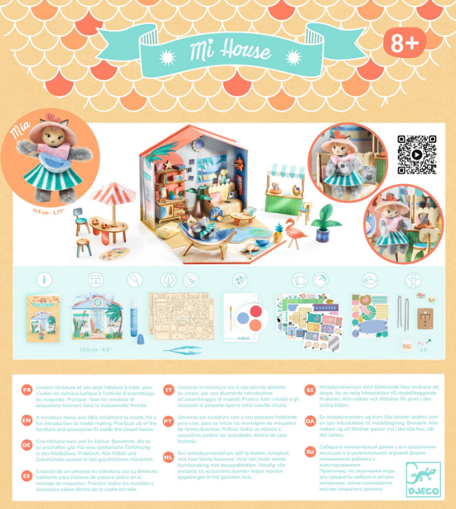 DJ08034 MINI MAISON DIY - MI HOUSE MIA