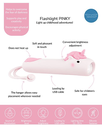 52-0087 TORCIA IN MORBIDO SILICONE UNICORNO LUMINOSITA' REGOLABILE