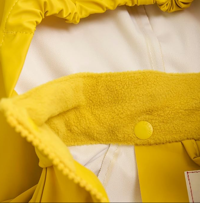SET PIOGGIA BASIC YELLOW TG. 90 CM