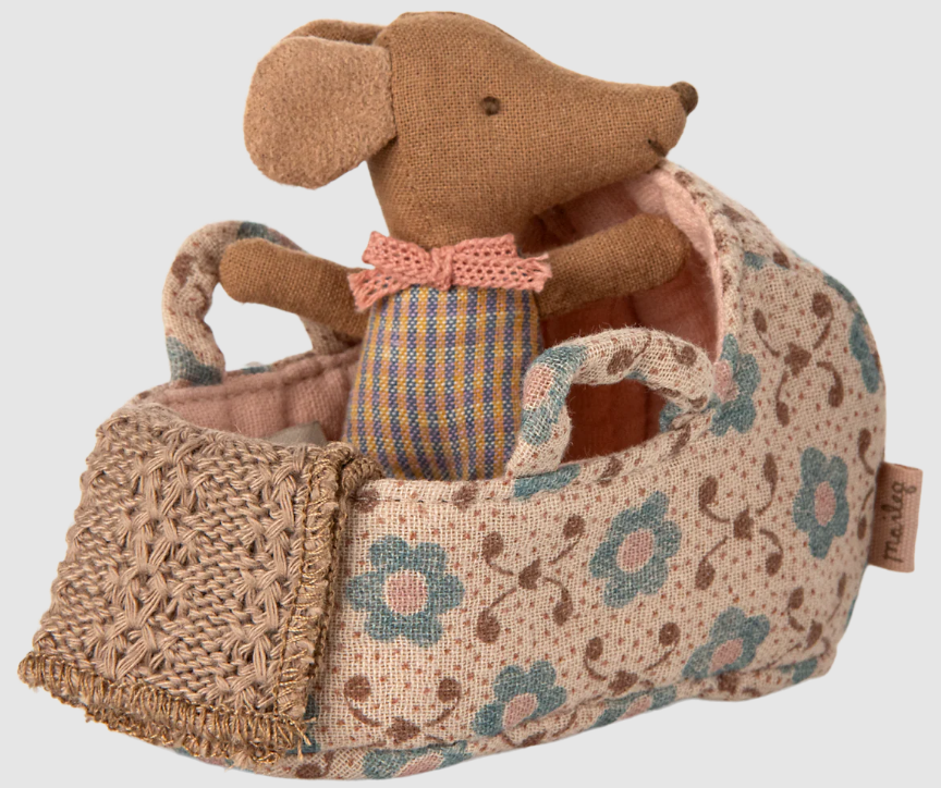 11-5411-01 CULLA PORTATILE ROSA - TOPO BEBE