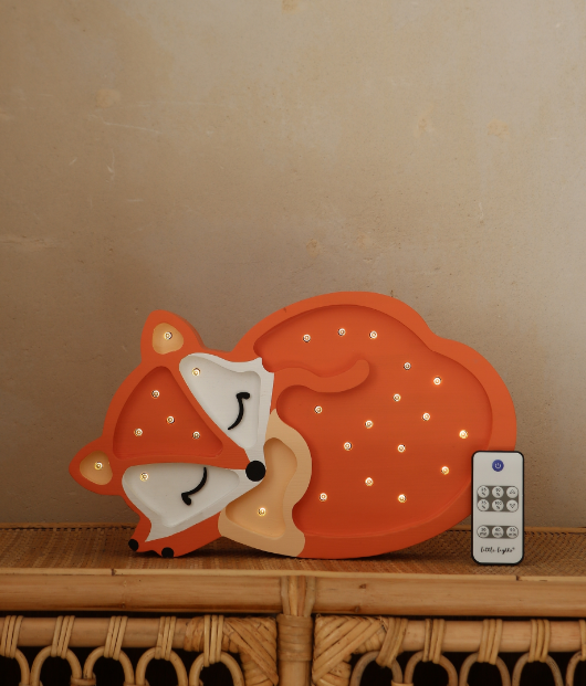 LL001-316 LAMPA LITTLE LIGHTS  FOX WILD