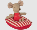 11-1403-01 RUBBER BOAT SMALL MOUSE RED