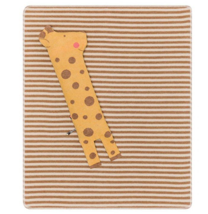 SET COPERTA PUPAZZO GIRAFFA 90X70 CM