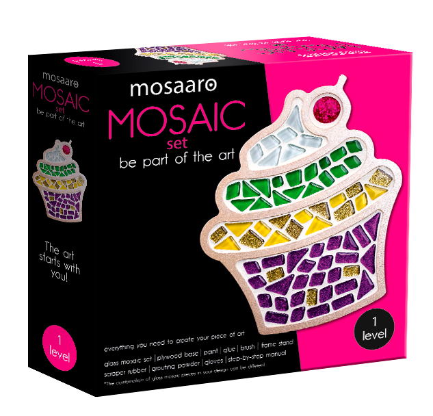 MA1006 MOSAIC SET CUPCAKE LEVEL 1