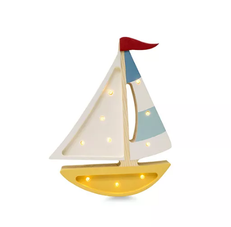 LL078-398 LAMPA SAILING BOAT LITTLE LIGHTS