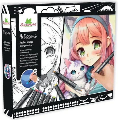 CREA060 A SCUOLA DI MANGA KEMONOMIMI