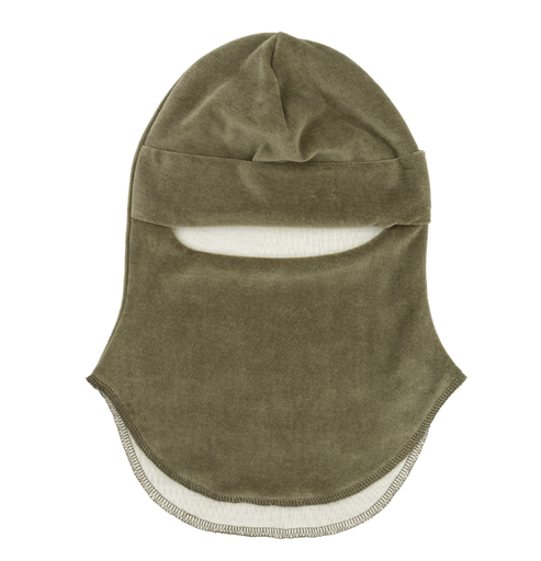222-52-142 BALACLAVA VERDE W/MERINO WOOL 52/54